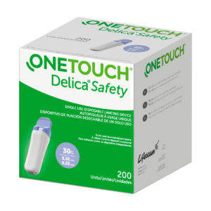 ONETOUCH DELICA SAFETY LANCETS 200
